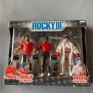 Rocky III Action Figure Set by Jakks Pacific.